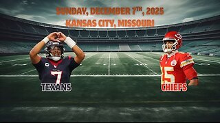Houston Texans @ Kansas City Chiefs, Week 14, Diggin' Deeper Into the NFL