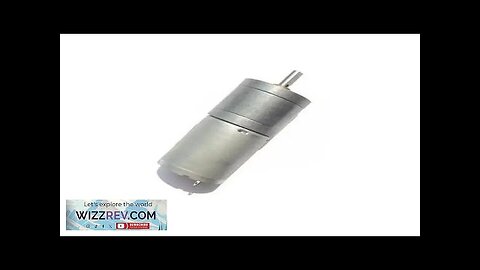 Metal Gear DC 3V-9V RC Smart Car Motor 35/min Review