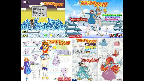 Kendo Rage (Super Nintendo) Original Soundtrack - Stage 2: Winter Season Huh? Like I'm totally Dressed for this!? [Remastered Flac Quality]