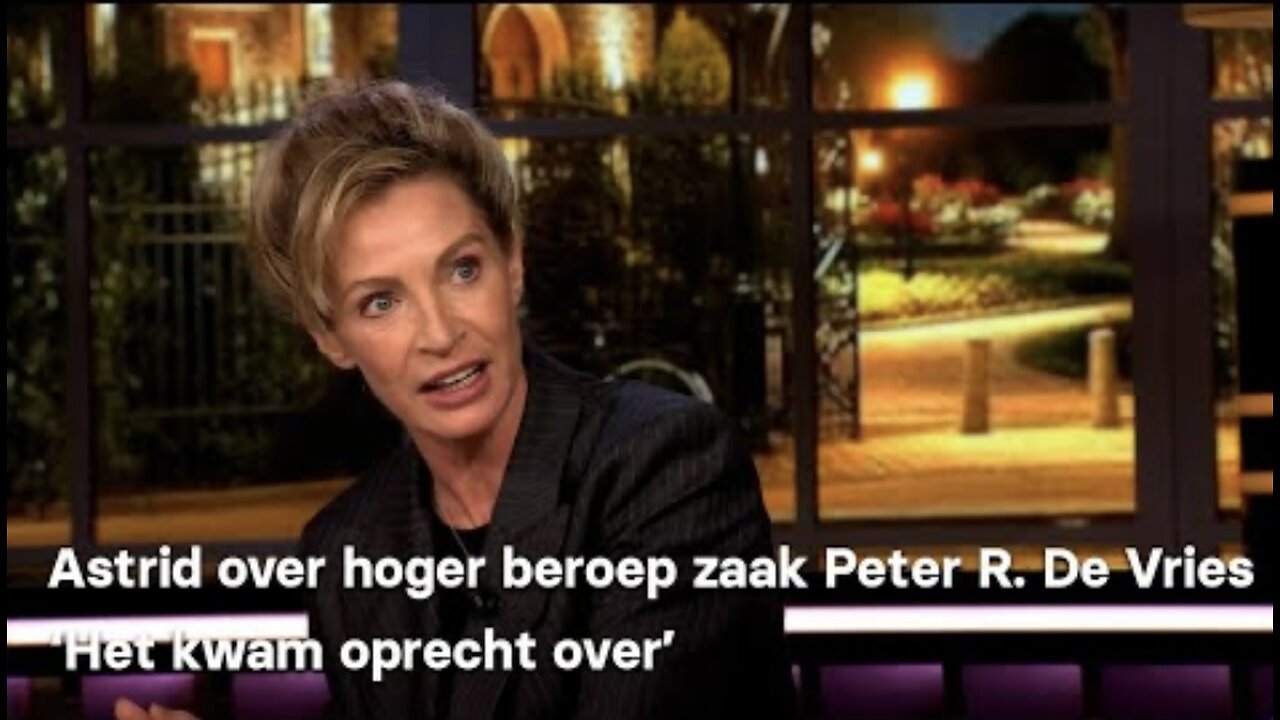 Judas Astrid Holleeder over hogerberoep Peter r de vries