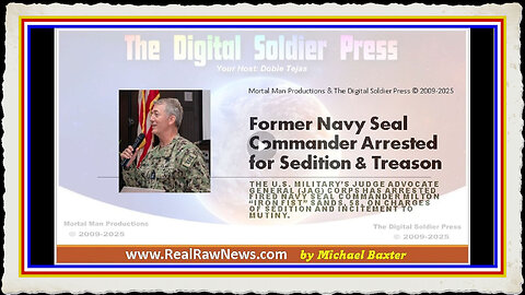 Former Navy Seal Commander Arrested for Sedition Treason