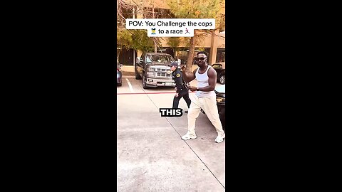 Female Officer Pranks Man