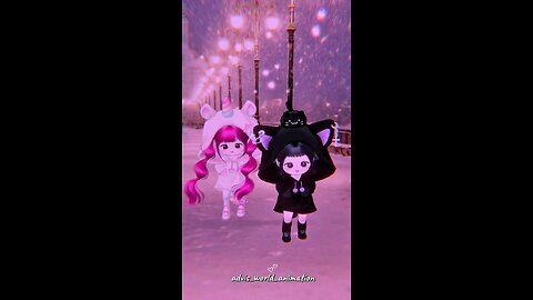 Rich Girl Dance - Chibi HUNTRIX Mira & Zoey 😍❤️