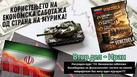 Напреден курс 156. Економски санкции како оружје - Иран!
