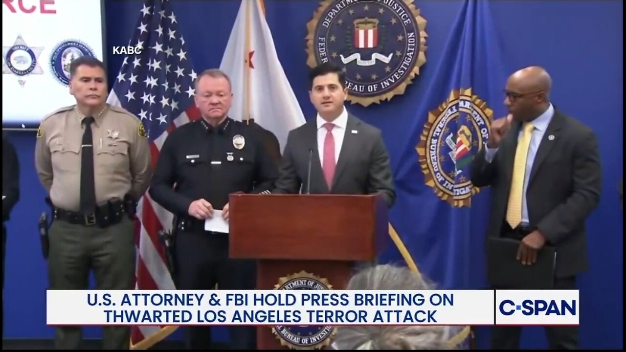 U.S. Attorney Announces Arrest In L.A. Terrorist Plot