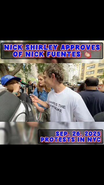 Nick Shirley approves of Nick Fuentes