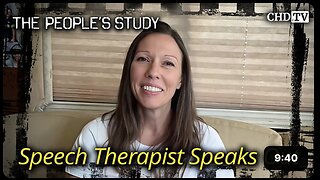 Speech Therapist Speaks Out