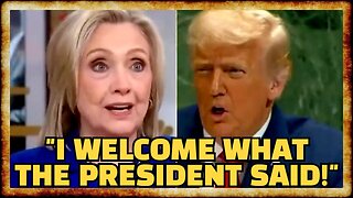 Hillary APPROVES of Trump's 180 on Ukraine