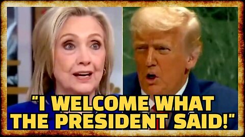 Hillary APPROVES of Trump's 180 on Ukraine