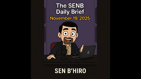 Bitcoin Breaks $90K? Fed Freezes Rates | SENB Daily Brief — Nov 19, 2025