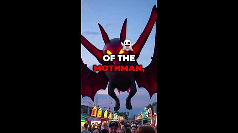 The Terrifying Legend of the Mothman #horror #scary