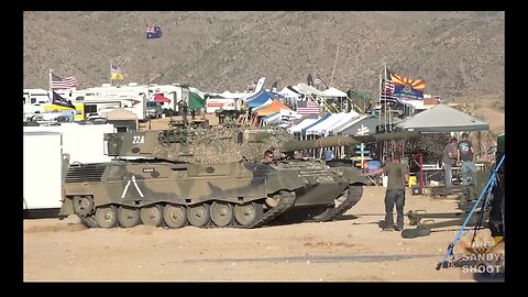 Leopard AS-1 Inside peek *22lb HE 7lb powder 2,200-2,400fps 105mm