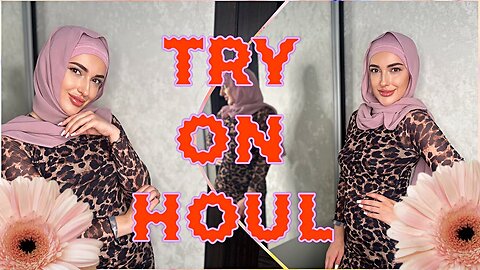 [4K] Stunning Dress Try On & Review with Hijab | Try On Haul Tutorial