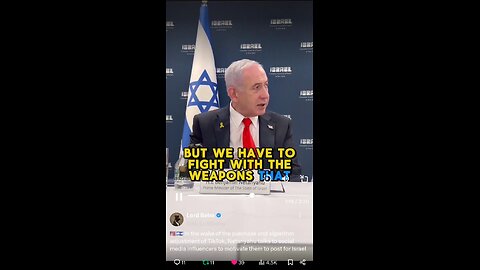 israeli netanyahu seizing control of tiktok