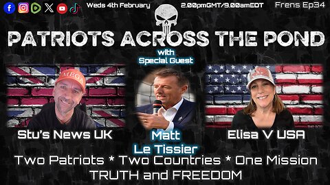 Patriots Across The Pond & Frens Ep34 - MATT LE TISSIER