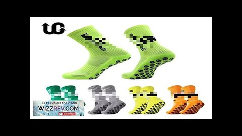 UGUPGRADE 2023 New ANTI SLIP Football Socks Mid Calf Non Slip Soccer Review