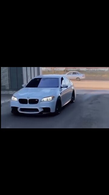 BMW drifting