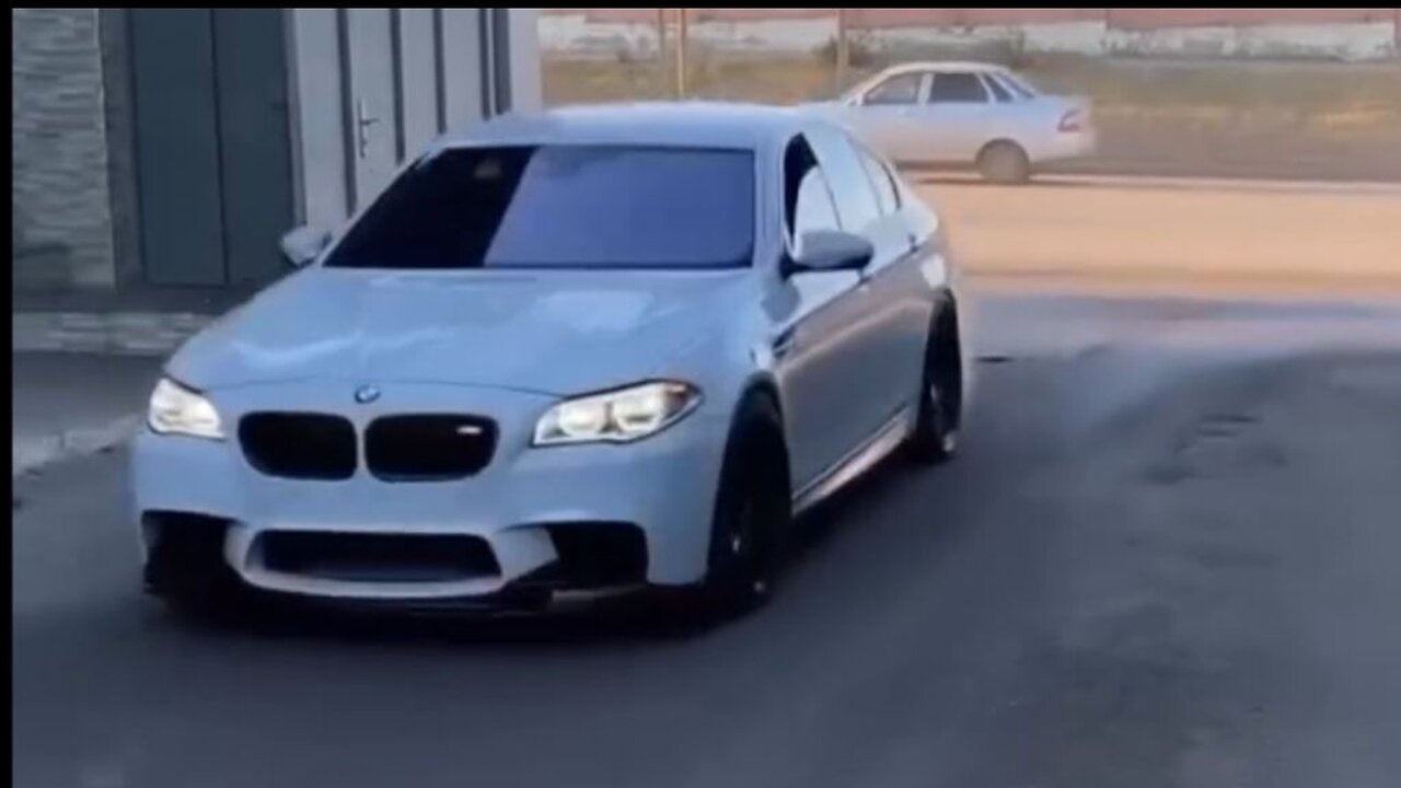 BMW drifting