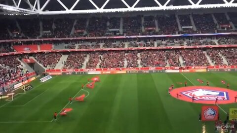 Lille vs Bordeaux (Stade Pierre Mauroy) splendid atmosphere