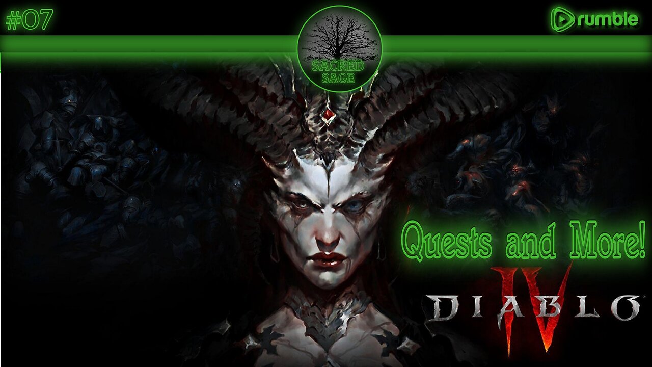 Diablo 4: Quest Grinding! Then MAYBE some Daz3D Images