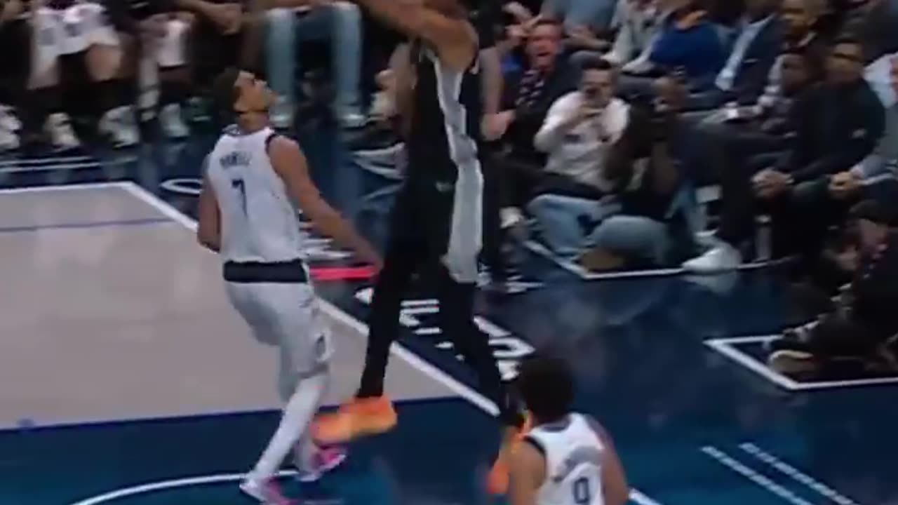 WEMBY RUINS COOPS DEBUT