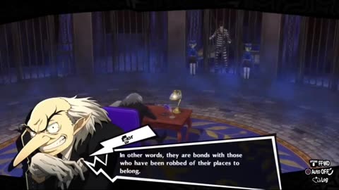 The Count. Persona 5 Royal. Ep. (6)? He is handling prison life well.