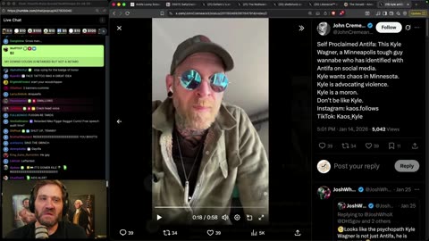 TheSaltyCracker: Trantifa Runs Scared ReeEStream 01-26-26.......