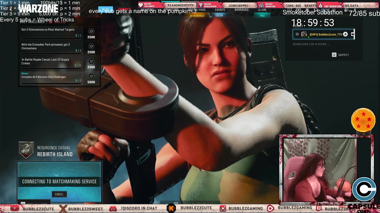 (- . -) zZz Tuesdays are for chillin' | !Warzone or !DBD? You pick. DAY 28!