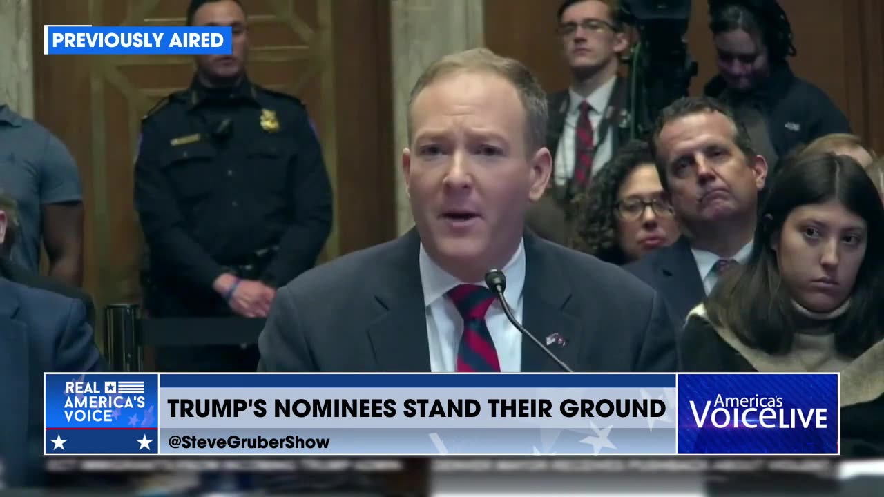 🔴 🔴TRUMP'S NOMINEES STAND THEIR GROUND. WITH STEVE GRUBER