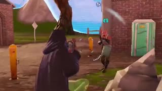 low level lobbies in OG Fortnite, ca 2025, colorized