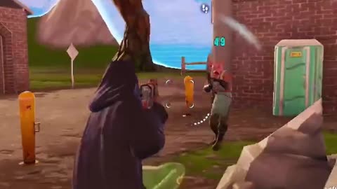 low level lobbies in OG Fortnite, ca 2025, colorized