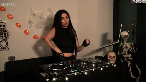 MAJARA |The Haunted Beat | Halloween Special Techno Dj Set 2025 |1.02 | { Melodic & Dark Techno }