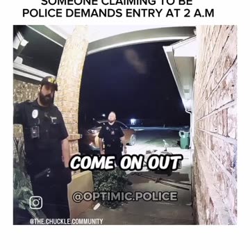 NEVER, EVER OPEN YOUR DOOR OF YOUR HOUSE