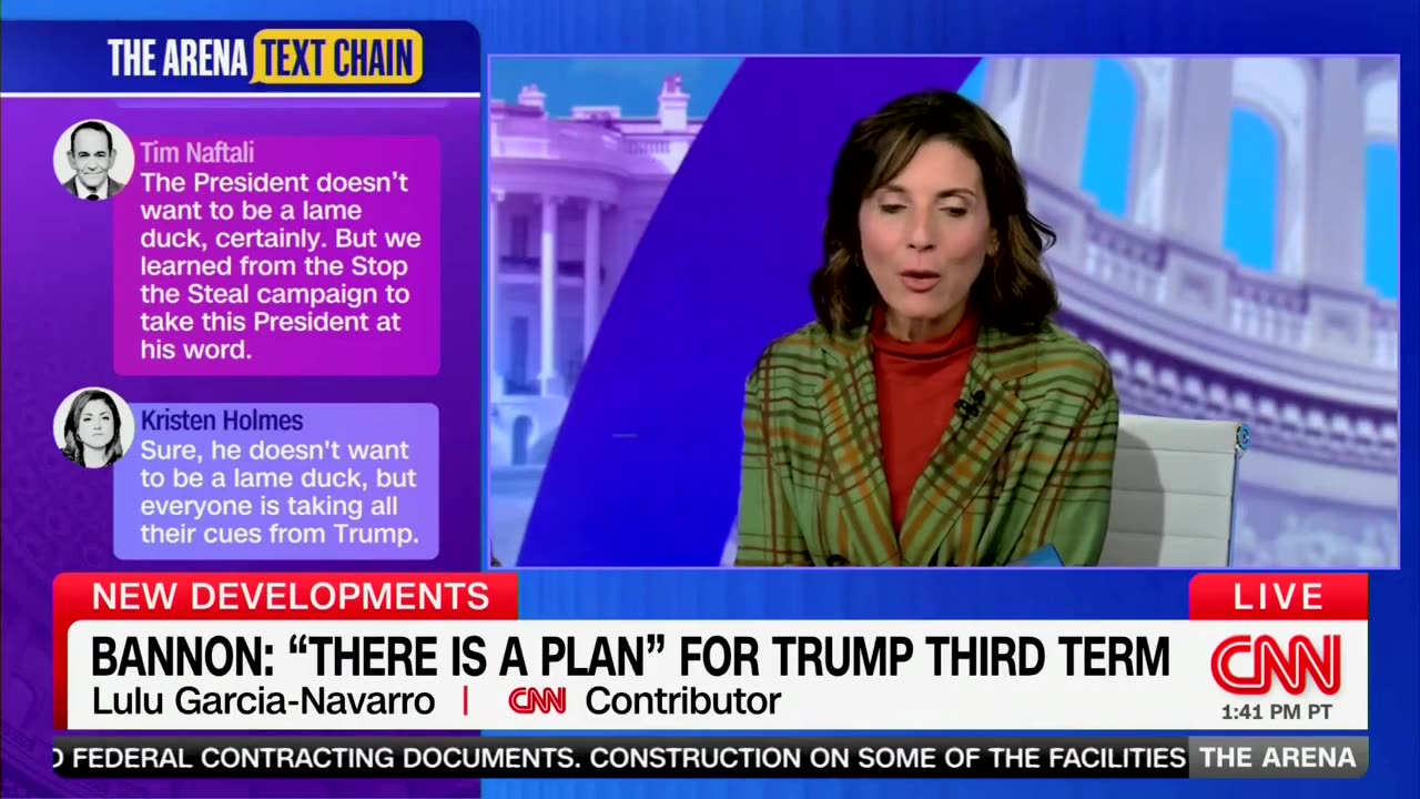 CNN Contrib Says With Straight Face Trump Third Term Talk Has Been 'Incredibly Triggering' For Dems
