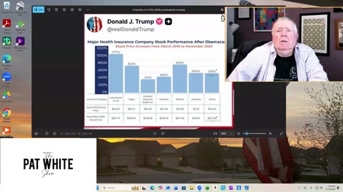 THE PAT WHITE SHOW tells you why the government is still closed