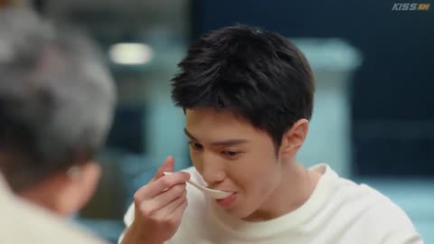 azan & Song Ran the white olive tree azan has dinner with his father episode 13