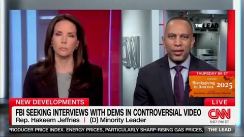 Socialist Hakeem Jeffries Tells Seditious 6 Democrats Ignore The FBI