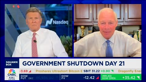 Senator Ron Johnson on Squawk Box 10.21.25