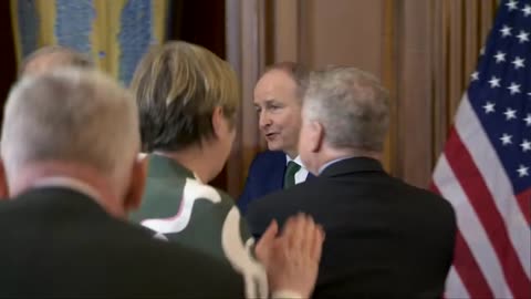 *** GREAT MEETING *** Trump holds bilateral meeting with Ireland PM Micheál Martin