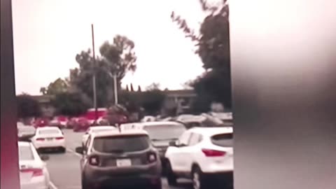 Bonehead California road rage
