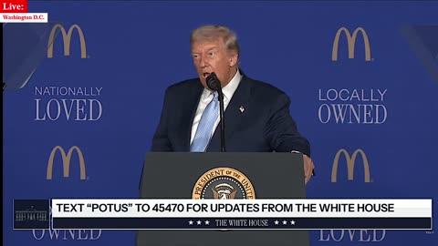 President Trump Delivers Remarks at McDonald's Impact Summit