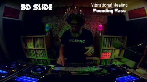 Vibrational Healing Through Pounding Bass, BD Slide Live in the mix, 1/19/25