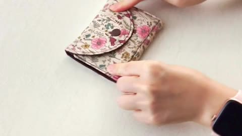 Very Easy Card Wallet 👛🍁✨ | DIY | Quick Sewing Tips No.320