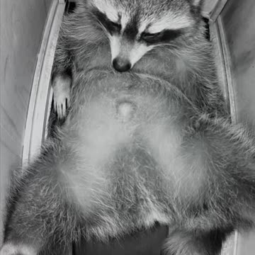 Lazy Raccoon Enjoys DIY Home – Ultimate Bum Life Goals