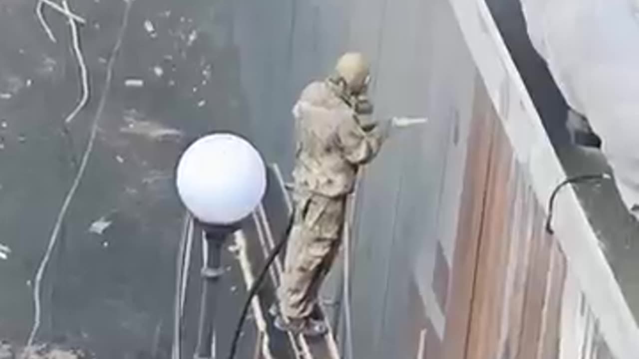 What is He doing?