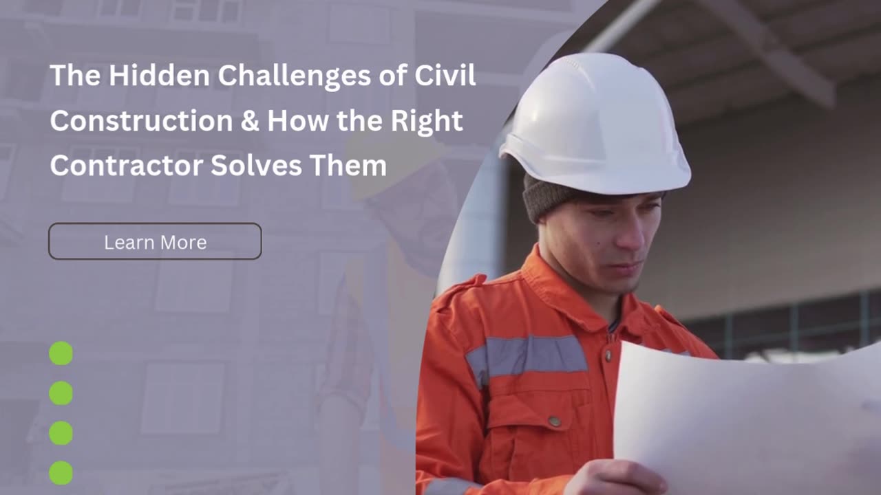 The Hidden Challenges of Civil Construction & How the Right Contractor Solves Them