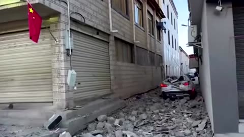 Eyewitness videos show magnitude 6.8 earthquake damage in Tibet