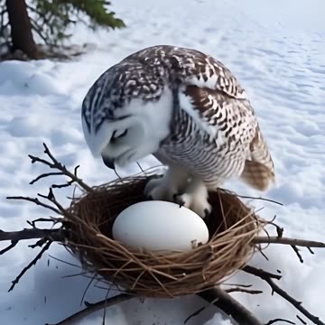 Watch this owl, it will amaze you in the end. Follow and like #birds #nature