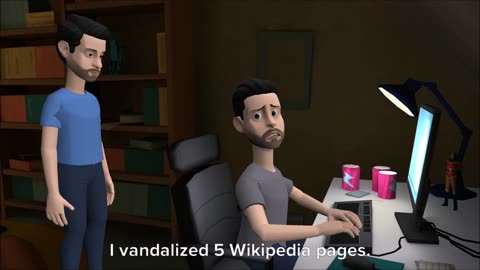 Pozza Karenny Vandalizes Wikipedia and Gets Grounded