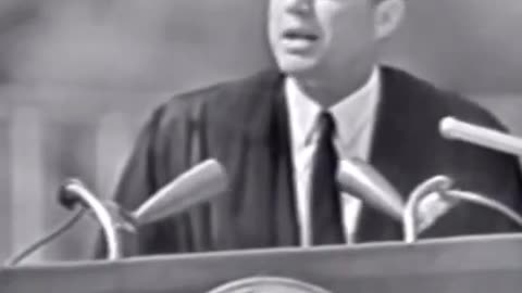 This speech is the real reason the Deep State and New World Order assassinated JFK!